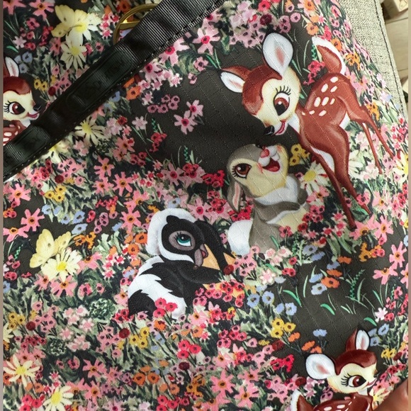 LeSportsac DISNEY Bambi print floral shoulder and crossbody bag - Picture 10 of 11